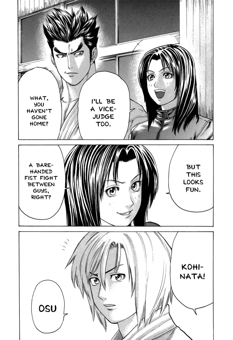Karate Shoukoushi Kohinata Minoru Chapter 101 page 9 - Chapter 101: Ibuki Kengo vs Kohinata Minoru (1)