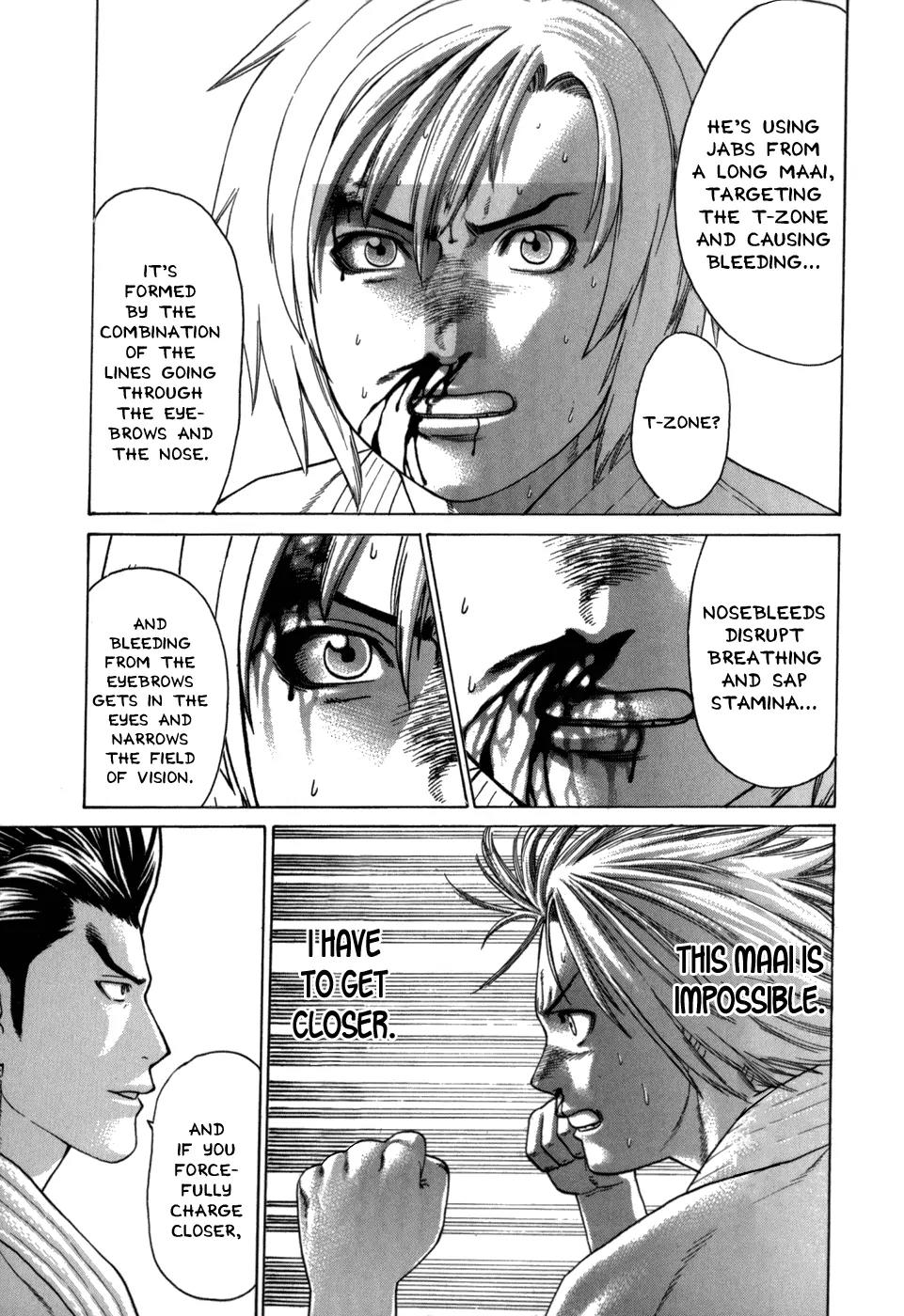 Karate Shoukoushi Kohinata Minoru Chapter 102 page 12 - Chapter 102: Ibuki Kengo vs Kohinata Minoru (2)