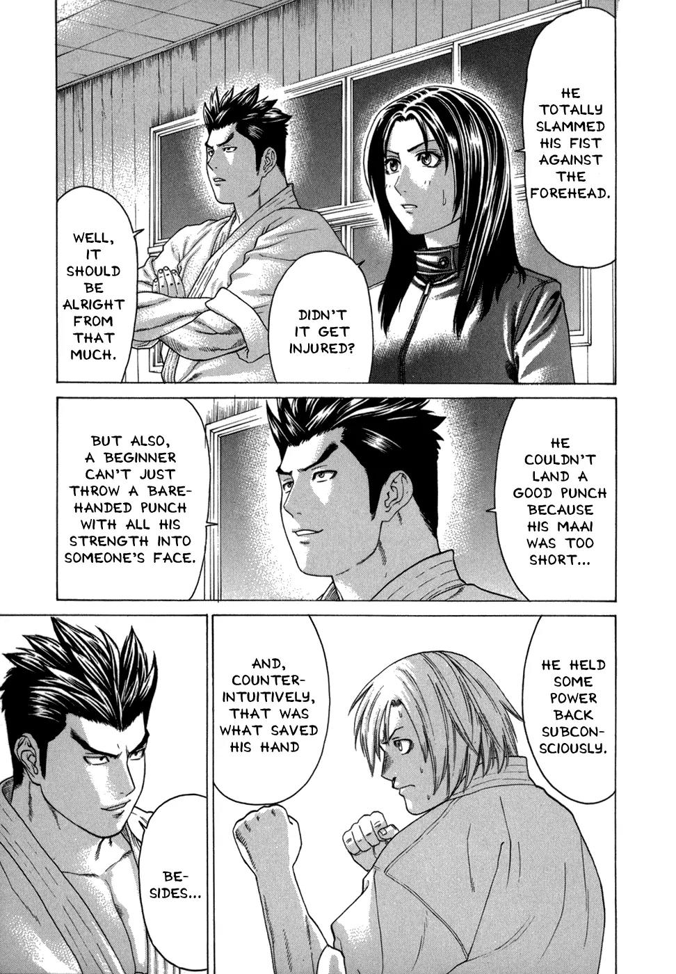 Karate Shoukoushi Kohinata Minoru Chapter 102 page 6 - Chapter 102: Ibuki Kengo vs Kohinata Minoru (2)