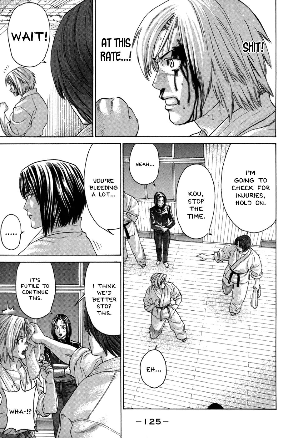 Karate Shoukoushi Kohinata Minoru Chapter 103 page 10 - Chapter 103: Ibuki Kengo vs Kohinata Minoru (3)