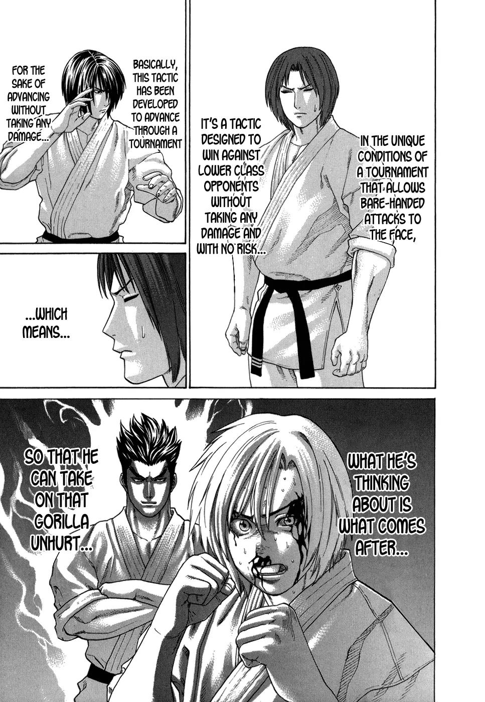 Karate Shoukoushi Kohinata Minoru Chapter 103 page 6 - Chapter 103: Ibuki Kengo vs Kohinata Minoru (3)