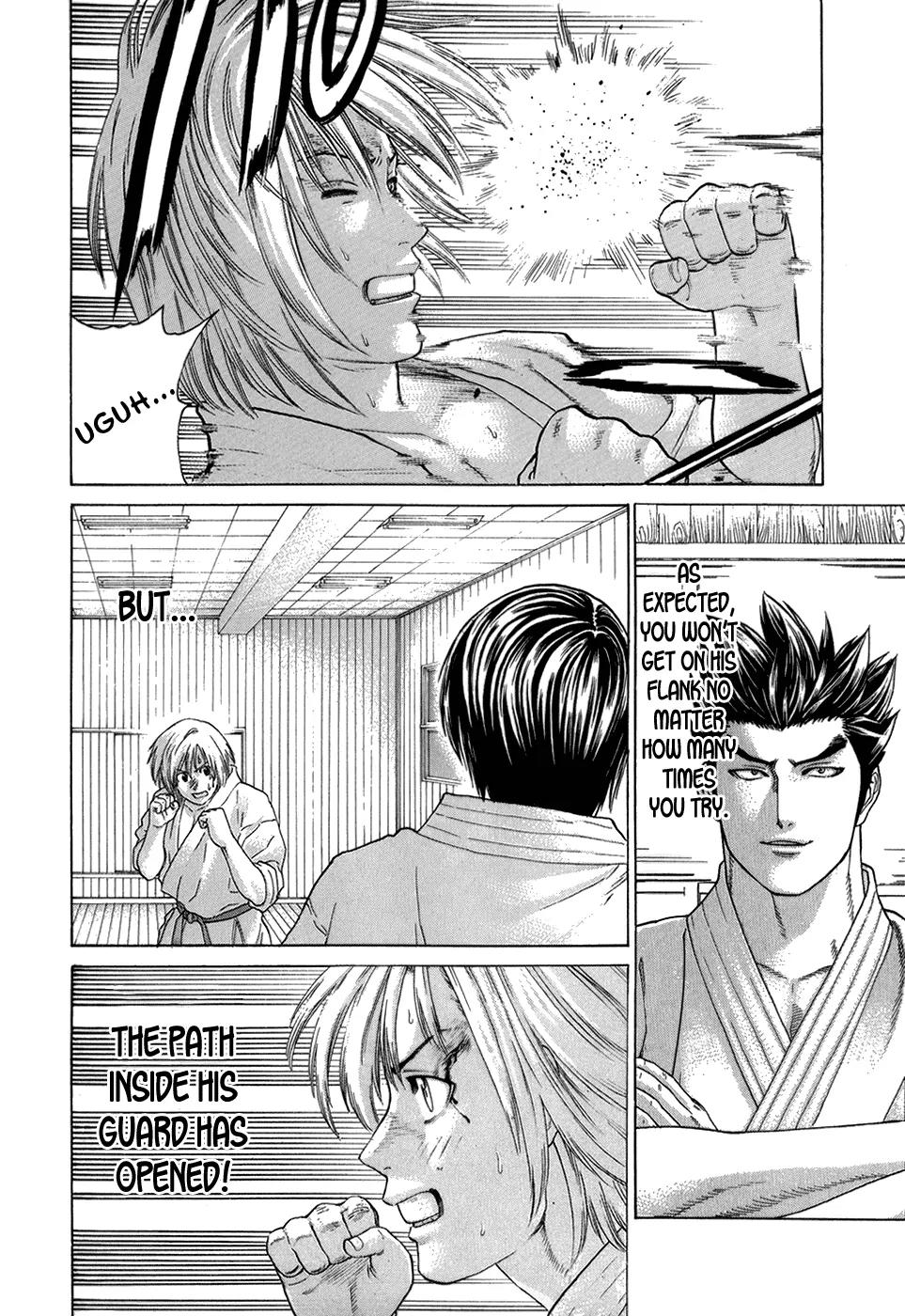 Karate Shoukoushi Kohinata Minoru Chapter 104 page 16 - Chapter 104: Ibuki Kengo vs Kohinata Minoru (4)