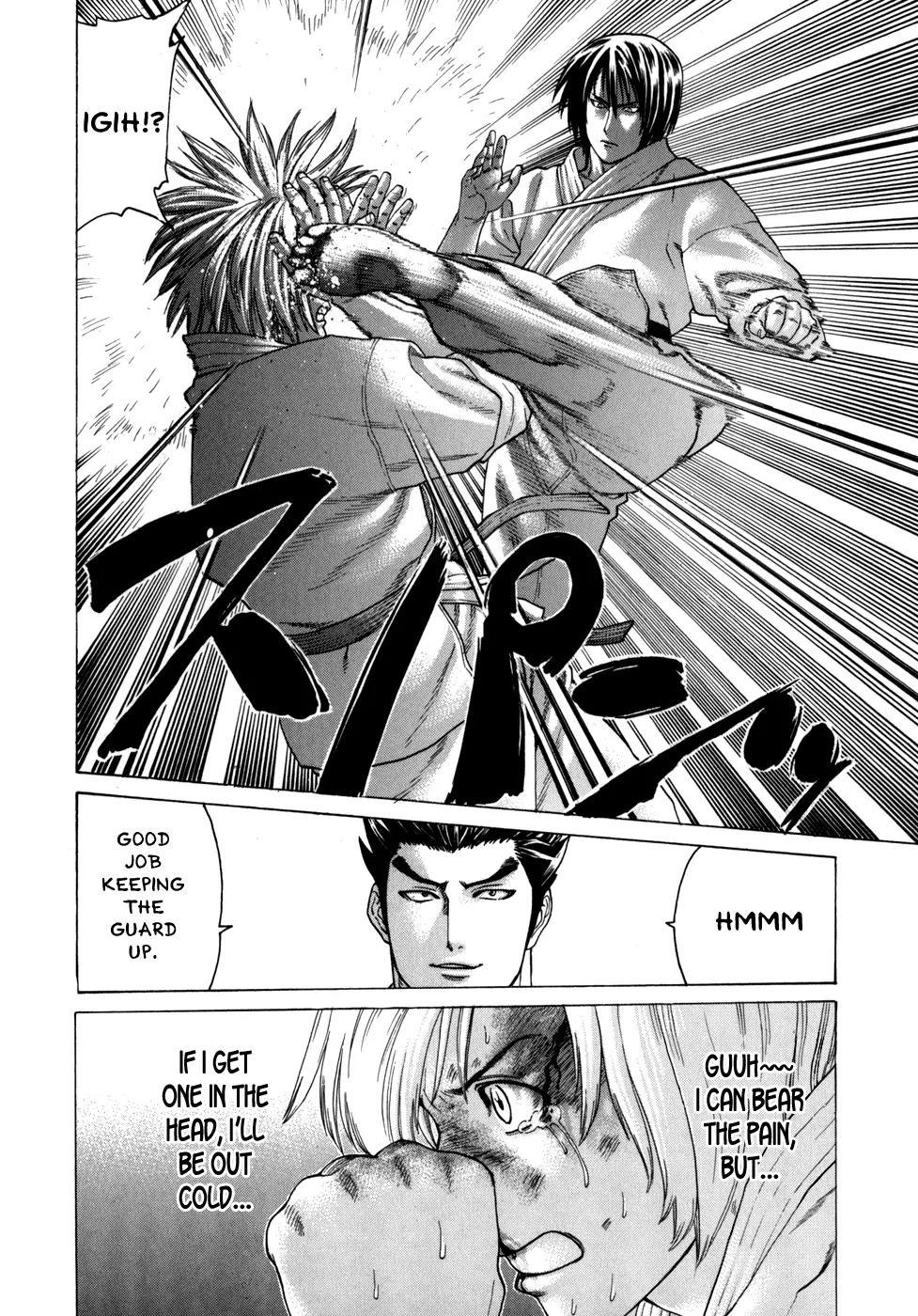 Karate Shoukoushi Kohinata Minoru Chapter 105 page 12 - Chapter 105: Ibuki Kengo vs Kohinata Minoru (5)