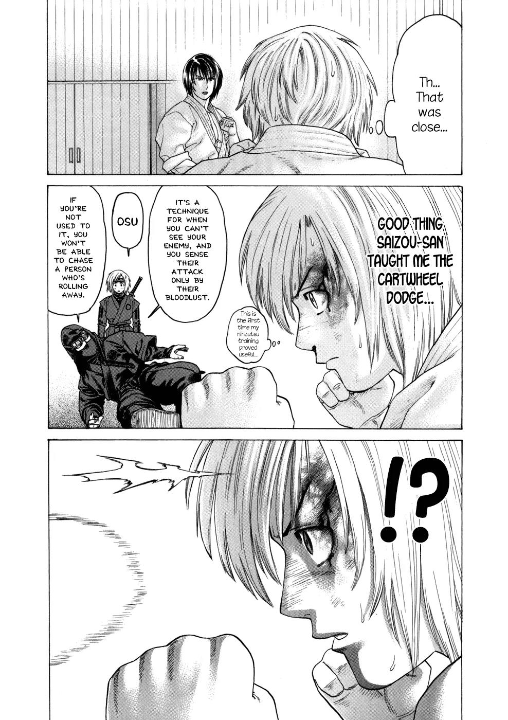 Karate Shoukoushi Kohinata Minoru Chapter 105 page 8 - Chapter 105: Ibuki Kengo vs Kohinata Minoru (5)