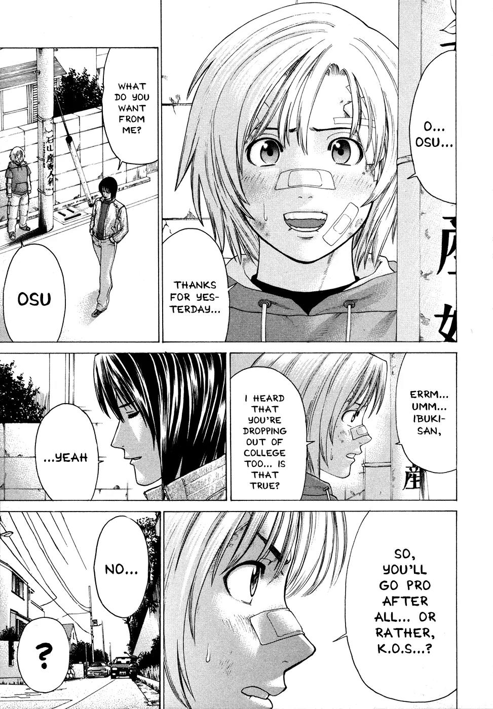 Karate Shoukoushi Kohinata Minoru Chapter 108 page 10 - Chapter 108 : The Road Towards Becoming a Pro
