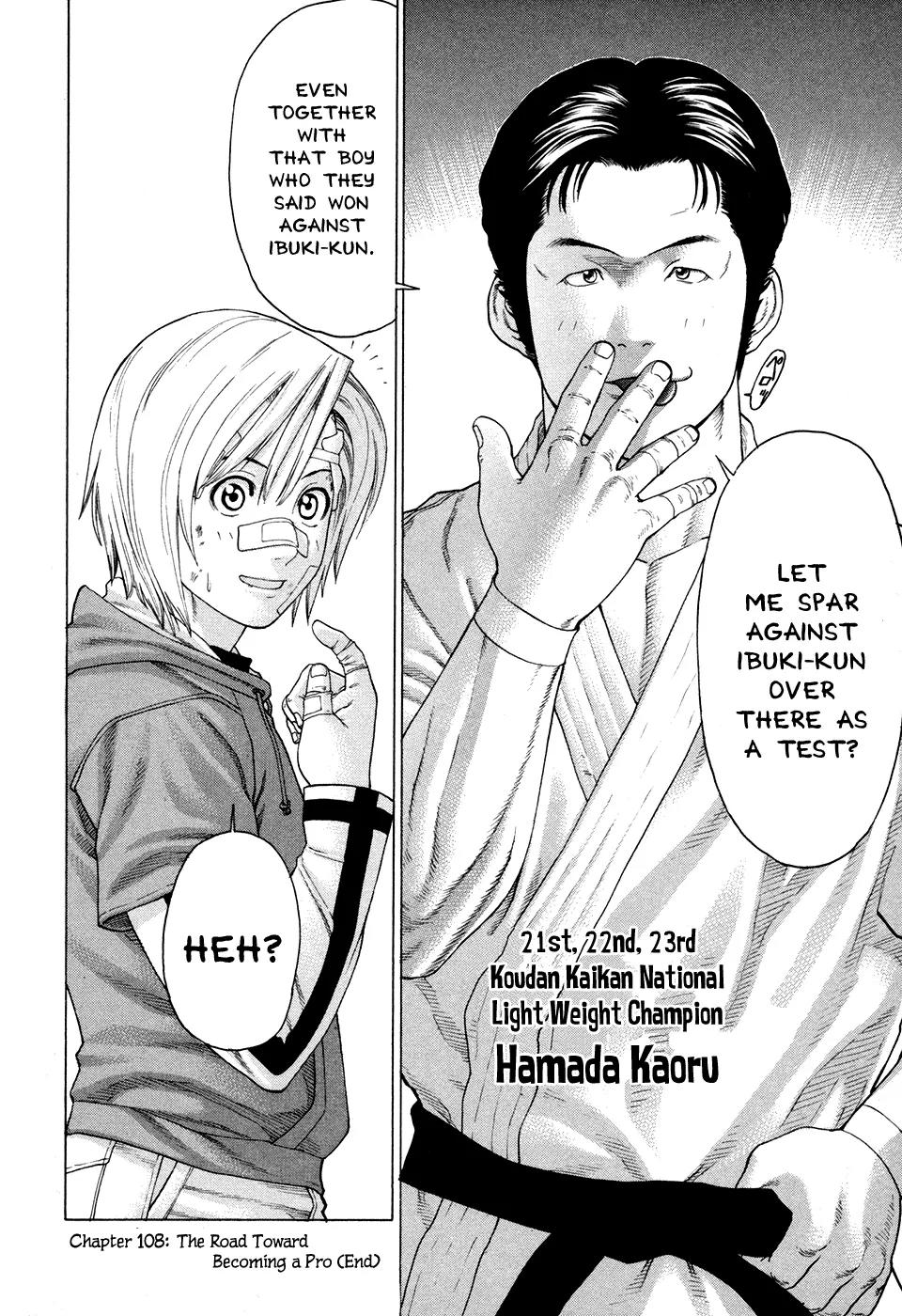 Karate Shoukoushi Kohinata Minoru Chapter 108 page 25 - Chapter 108 : The Road Towards Becoming a Pro