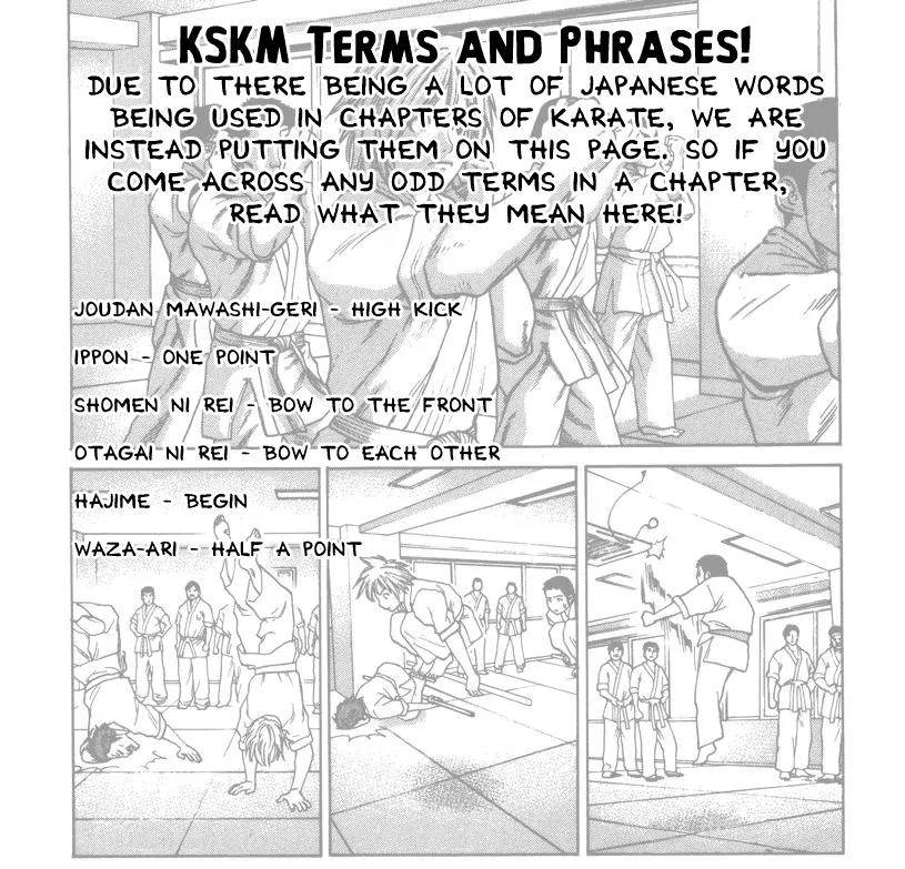 Karate Shoukoushi Kohinata Minoru Chapter 115 page 1 - Chapter 115 : Bruised Man with the Face of Terror (1)