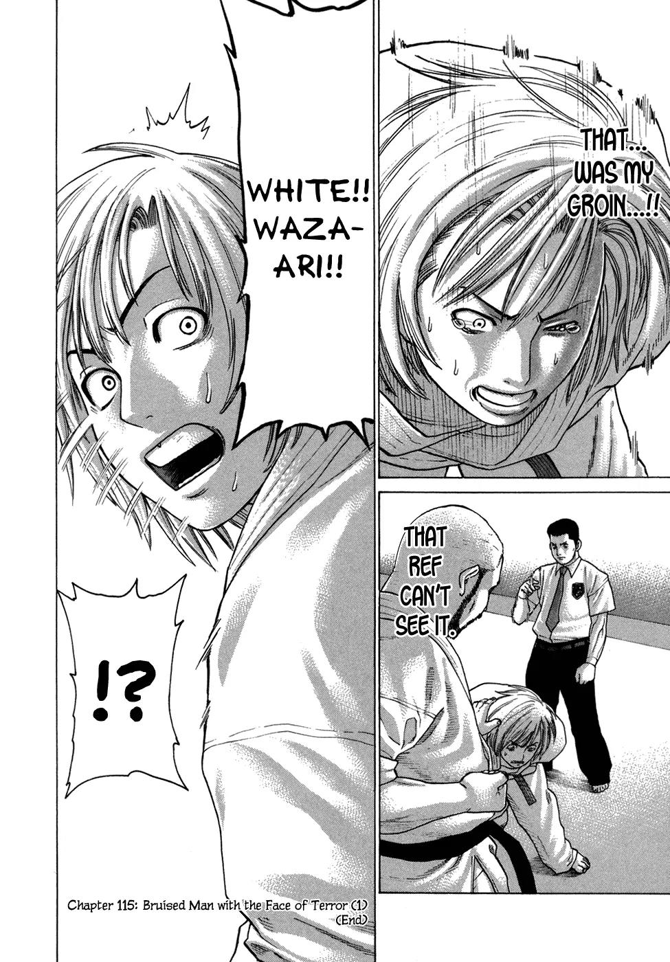 Karate Shoukoushi Kohinata Minoru Chapter 115 page 19 - Chapter 115 : Bruised Man with the Face of Terror (1)