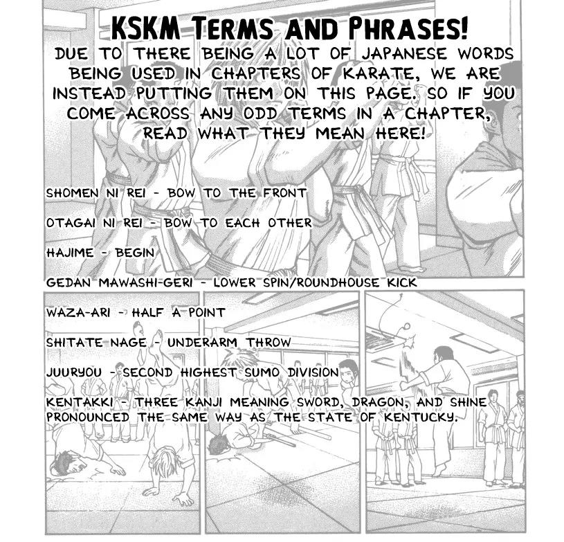 Karate Shoukoushi Kohinata Minoru Chapter 117 page 1 - Chapter 117 : First Match of the Open Weight Class