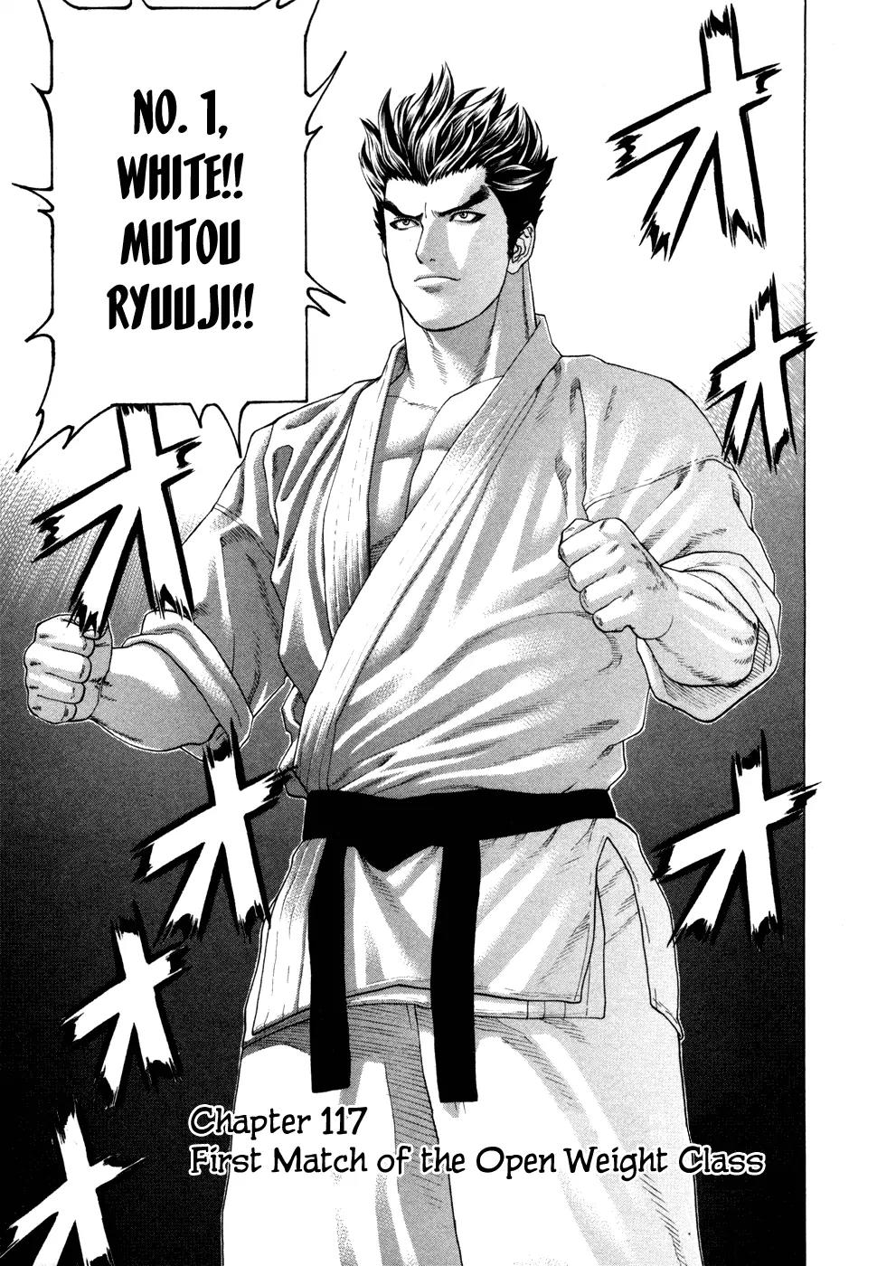 Karate Shoukoushi Kohinata Minoru Chapter 117 page 2 - Chapter 117 : First Match of the Open Weight Class