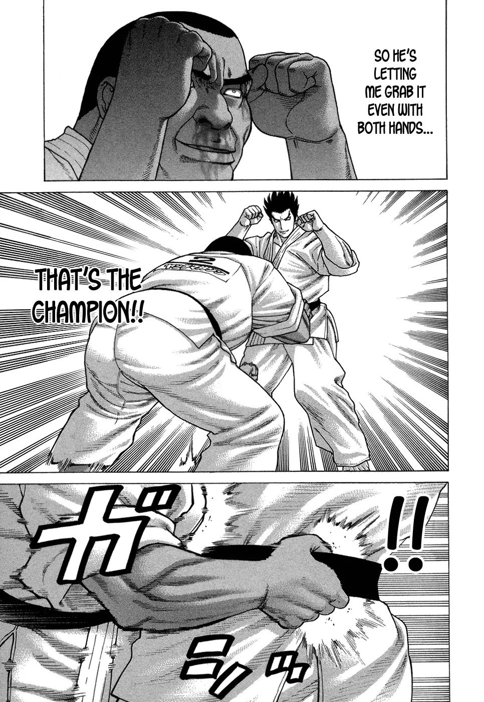 Karate Shoukoushi Kohinata Minoru Chapter 118 page 8 - Chapter 118: The Center of Attention : Karate vs Sumo