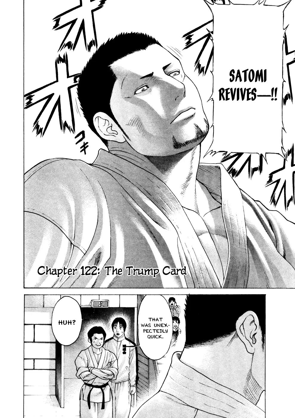 Karate Shoukoushi Kohinata Minoru Chapter 122 page 3 - Chapter 122: The Trump Card