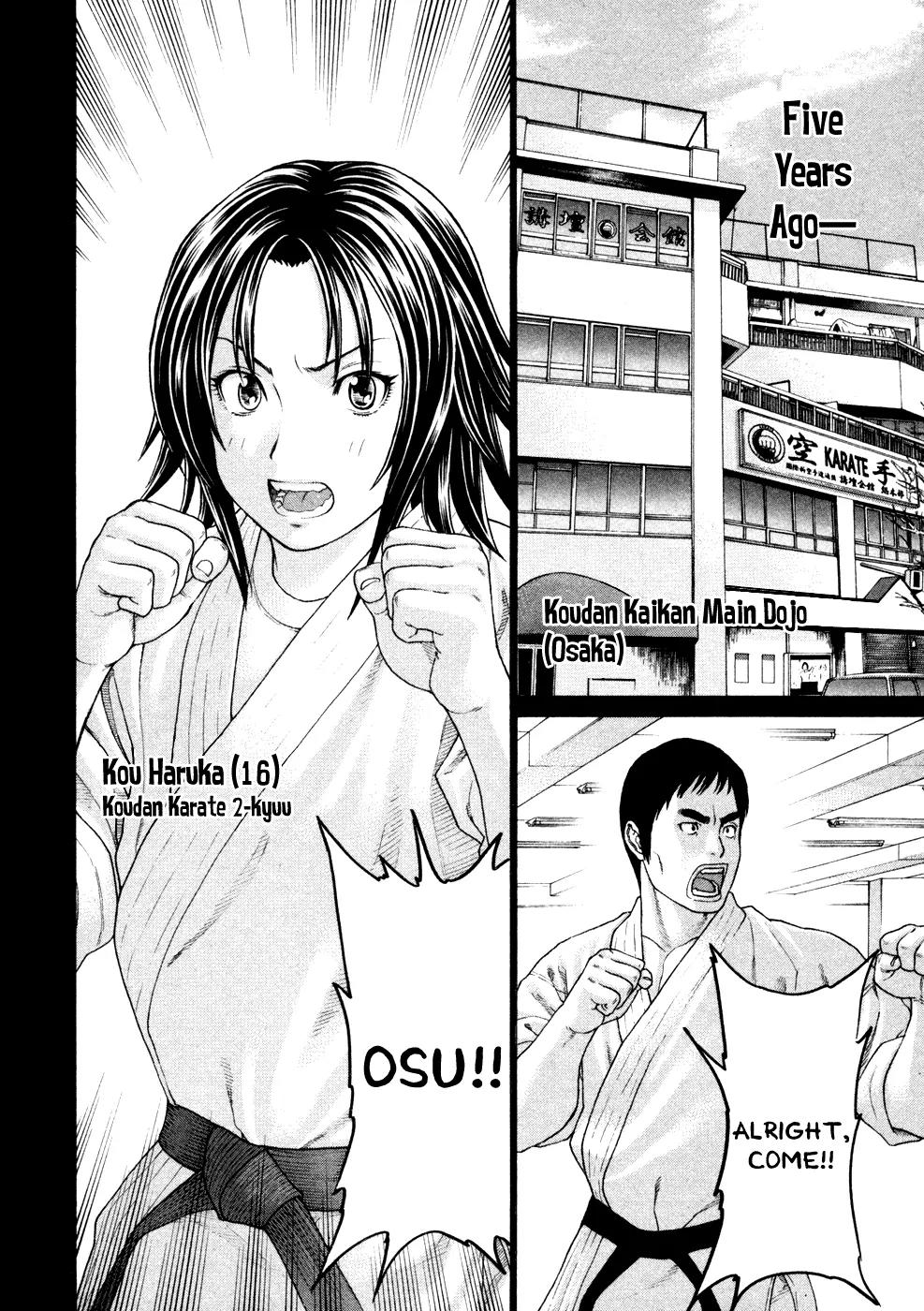 Karate Shoukoushi Kohinata Minoru Chapter 123 page 2 - Chapter 123: Karate Girl Haruka's Blighted Love