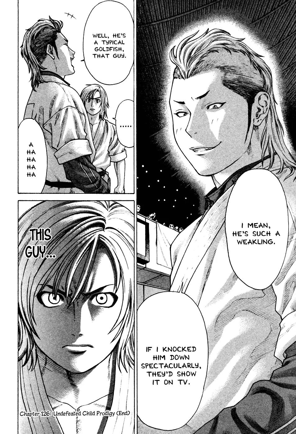 Karate Shoukoushi Kohinata Minoru Chapter 126 page 16 - Chapter 126: Undefeated Child Prodigy