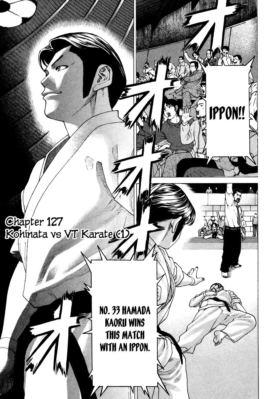Karate Shoukoushi Kohinata Minoru Chapter 127 page 2 - Chapter 127: Kohinata vs VT Karate (1)