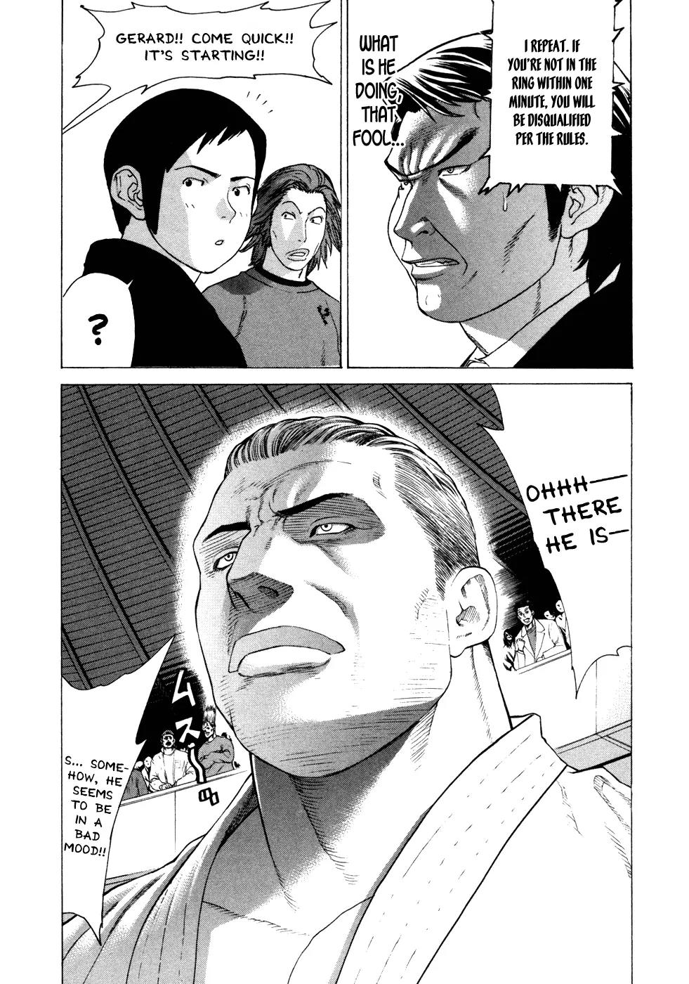 Karate Shoukoushi Kohinata Minoru Chapter 130 page 14 - Chapter 130 : Capitain Minami's Monster Hunt