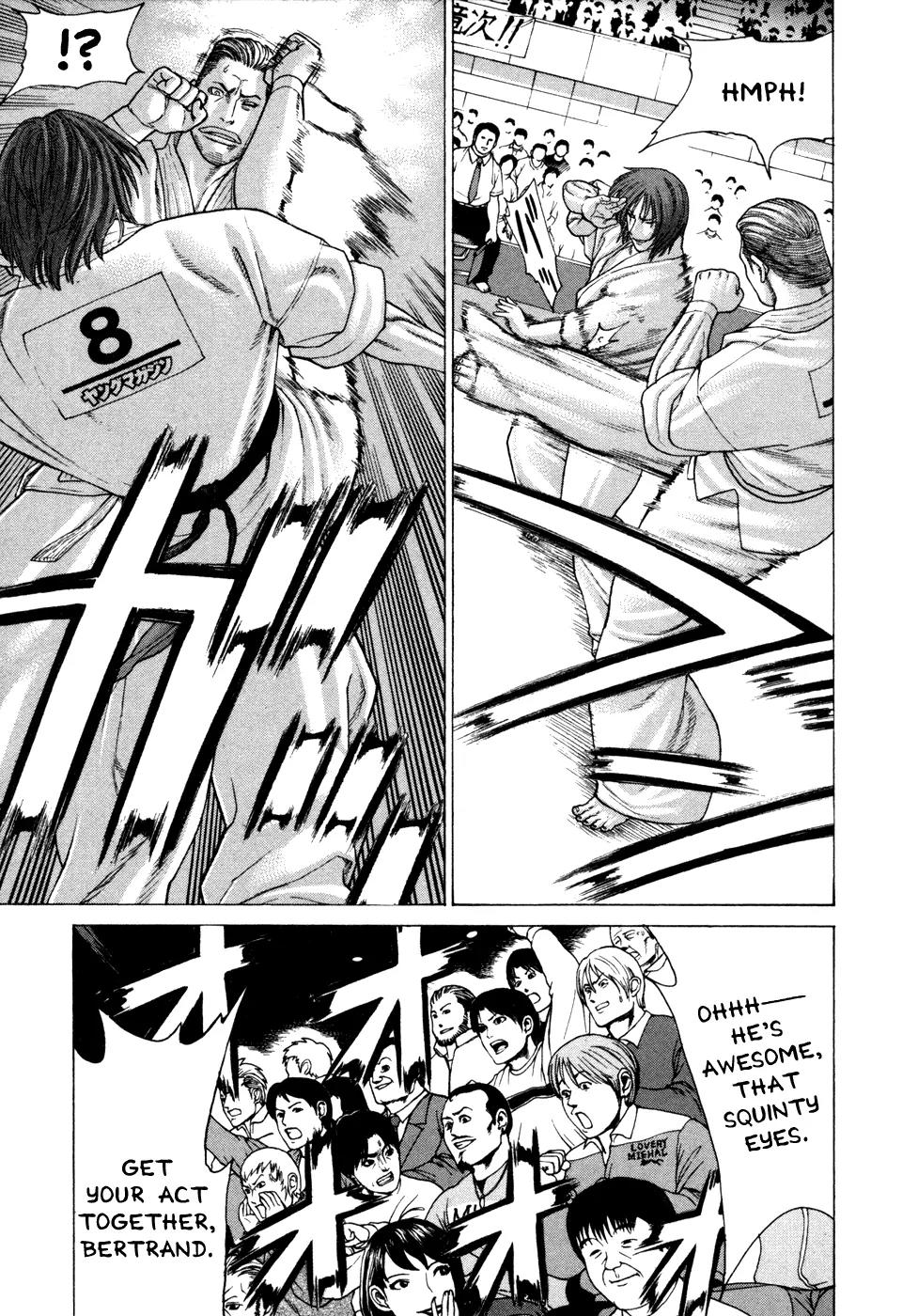 Karate Shoukoushi Kohinata Minoru Chapter 130 page 22 - Chapter 130 : Capitain Minami's Monster Hunt