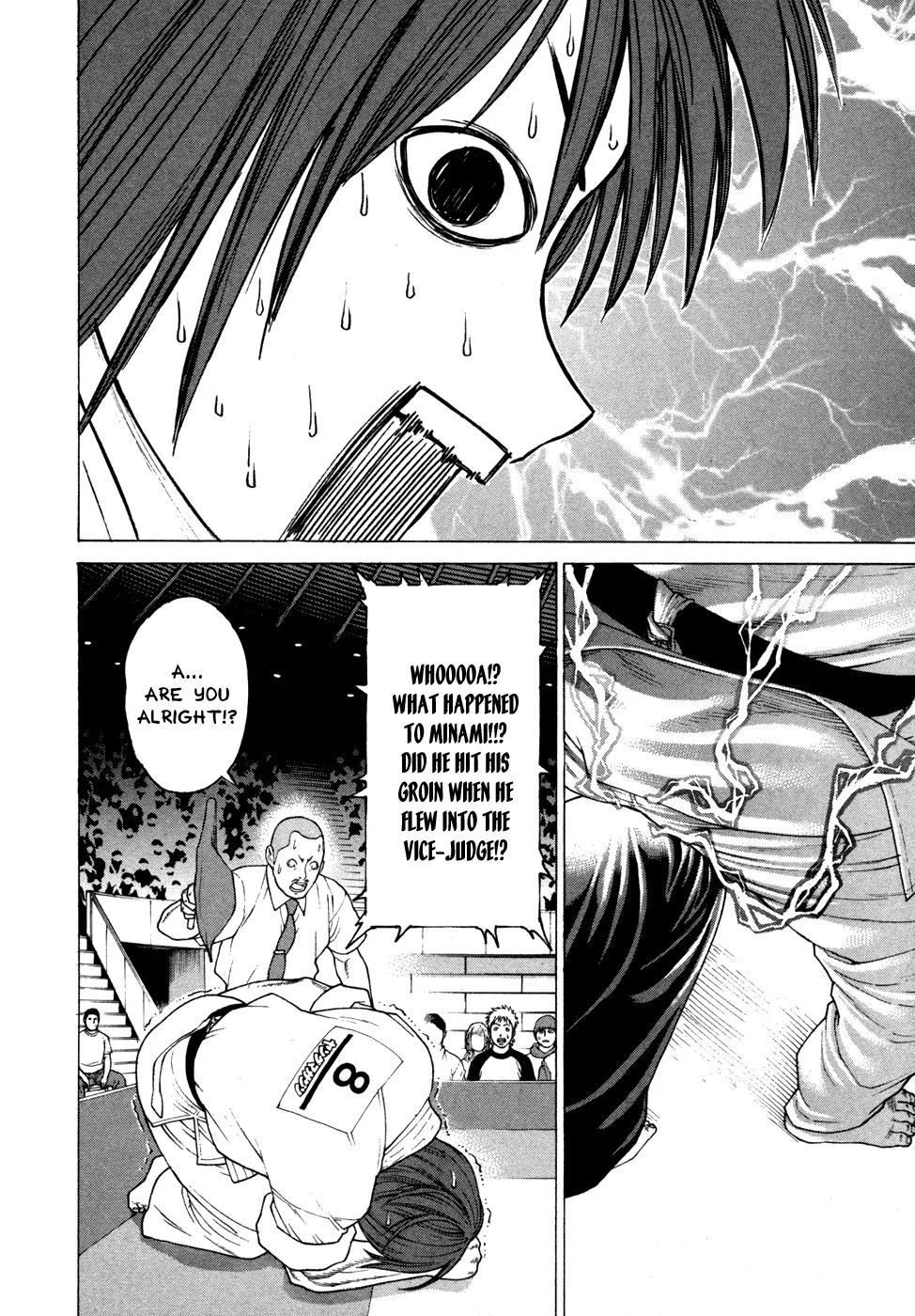 Karate Shoukoushi Kohinata Minoru Chapter 131 page 16 - Chapter 131 : Monster Bertrand's Weakness