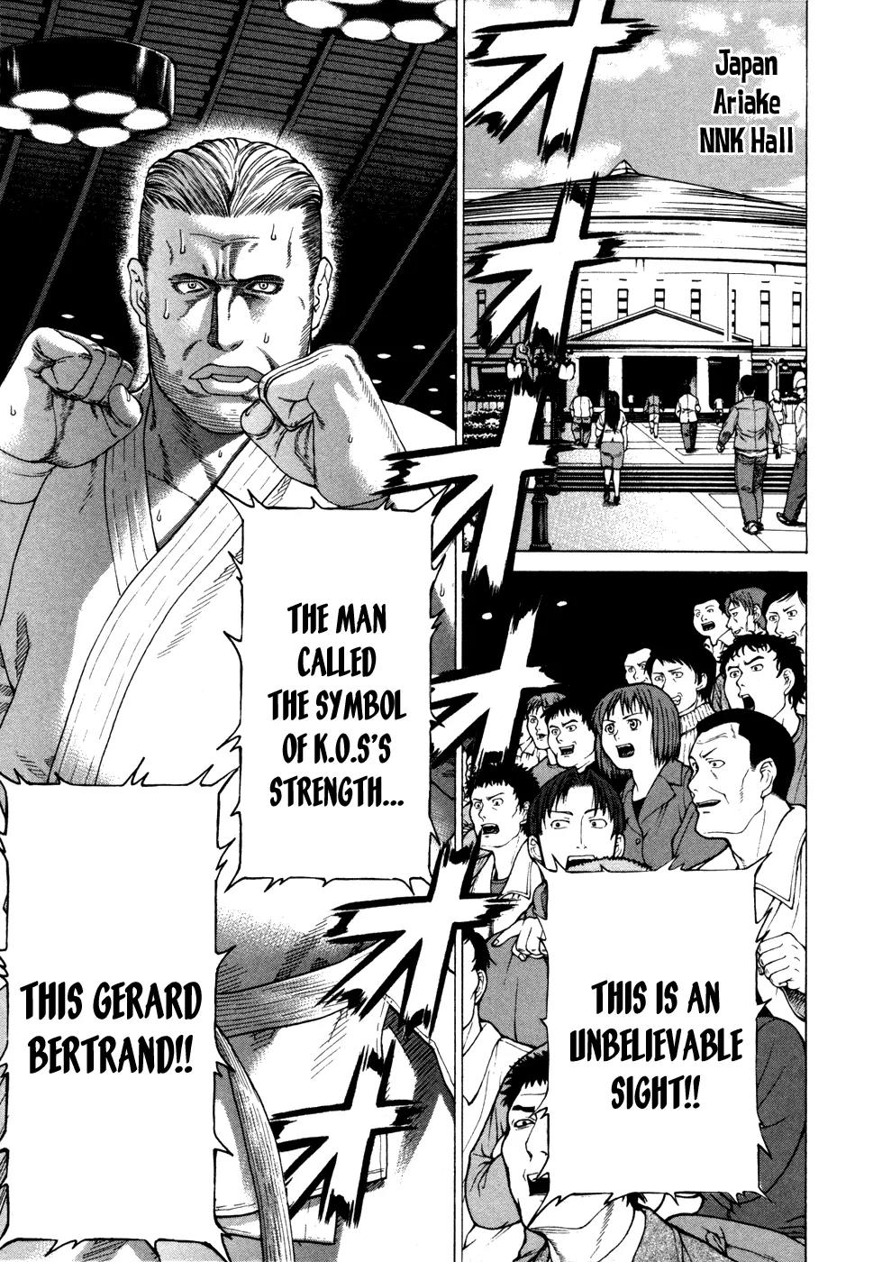 Karate Shoukoushi Kohinata Minoru Chapter 131 page 6 - Chapter 131 : Monster Bertrand's Weakness
