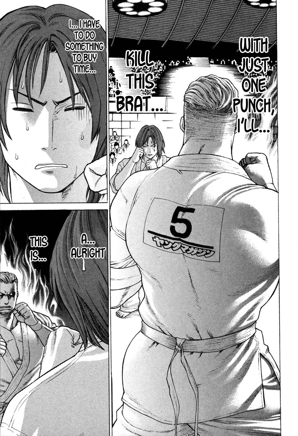 Karate Shoukoushi Kohinata Minoru Chapter 133 page 14 - Chapter 133 : Enraged Bertrand