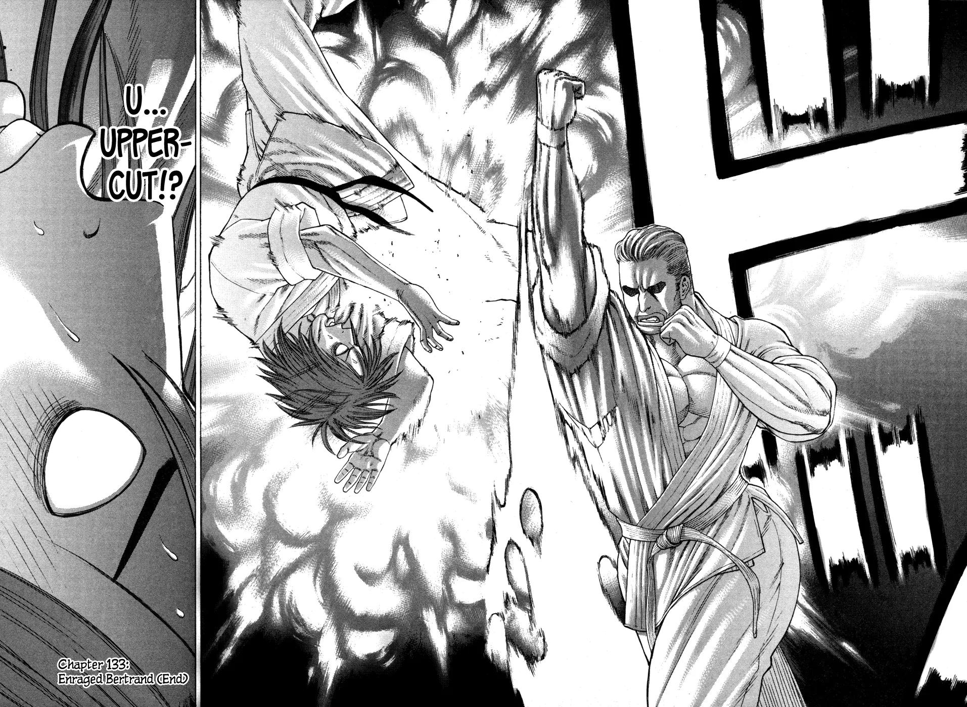 Karate Shoukoushi Kohinata Minoru Chapter 133 page 17 - Chapter 133 : Enraged Bertrand