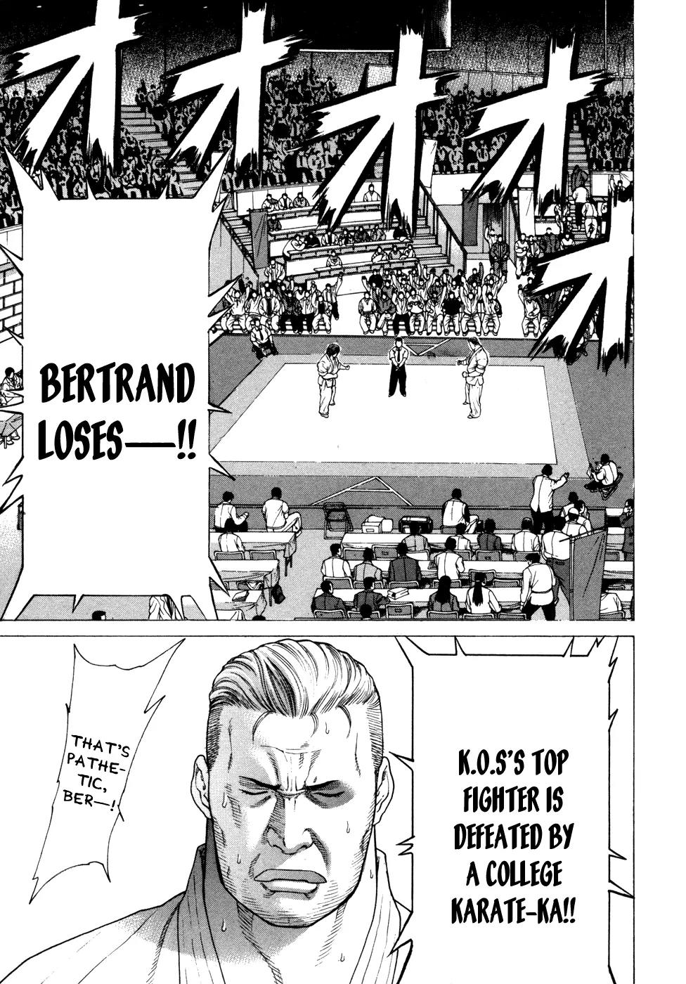 Karate Shoukoushi Kohinata Minoru Chapter 134 page 15 - Chapter 134 : Captain's Soul Shall Not Die