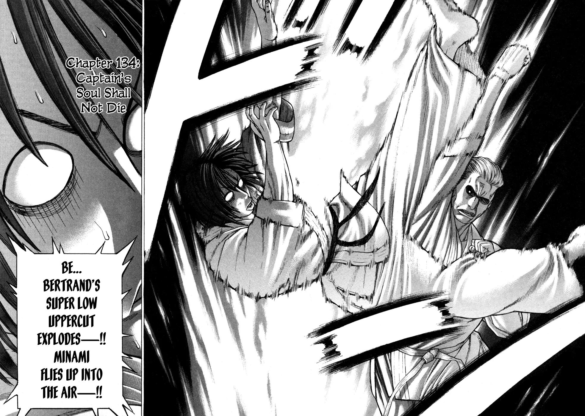 Karate Shoukoushi Kohinata Minoru Chapter 134 page 3 - Chapter 134 : Captain's Soul Shall Not Die