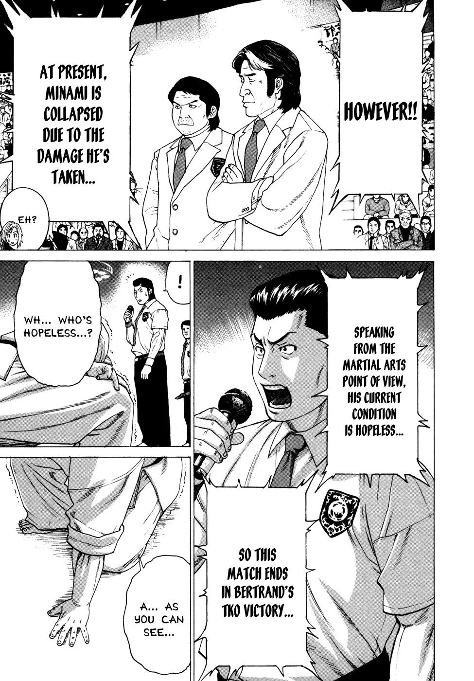Karate Shoukoushi Kohinata Minoru Chapter 134 page 9 - Chapter 134 : Captain's Soul Shall Not Die
