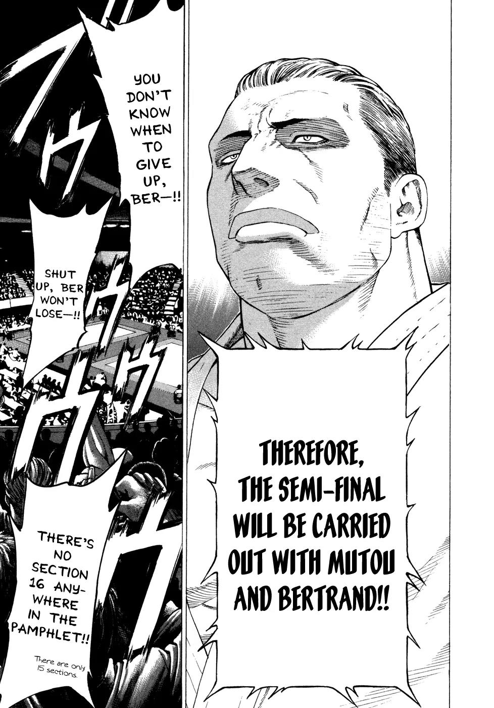 Karate Shoukoushi Kohinata Minoru Chapter 136 page 10 - Chapter 136 : Fresh Blood Semi-Final (1)