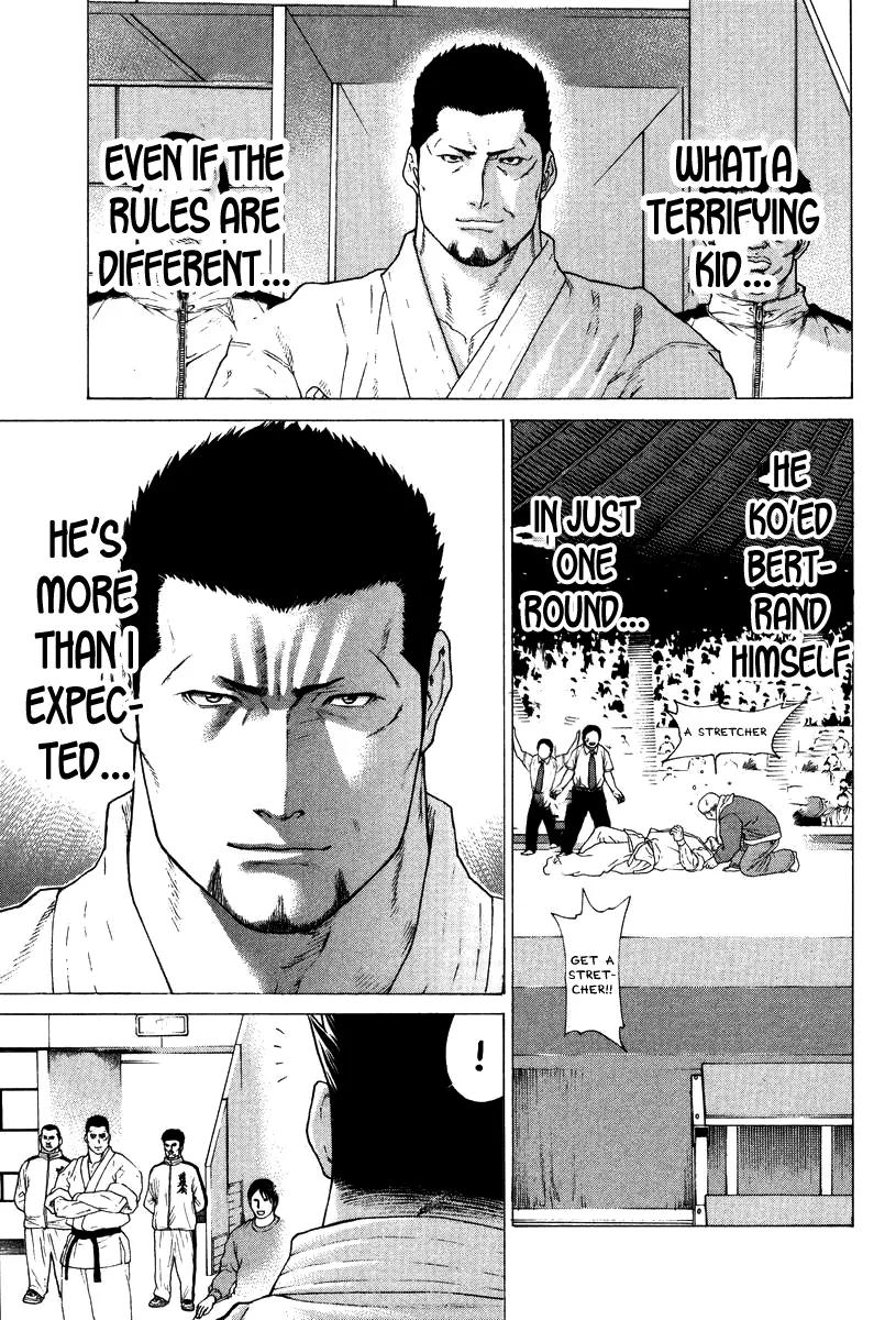 Karate Shoukoushi Kohinata Minoru Chapter 142 page 15 - Chapter 142 : Both Rivals Determination in One Blow