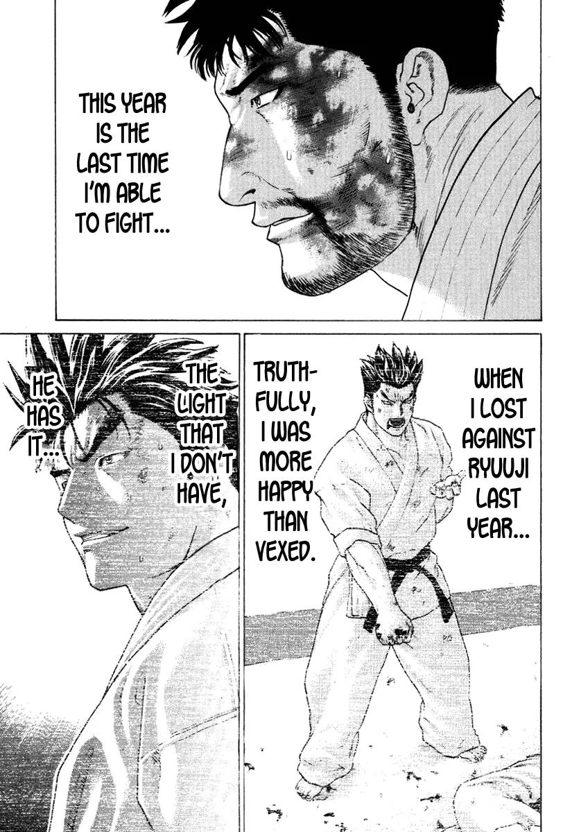 Karate Shoukoushi Kohinata Minoru Chapter 144 page 10 - Chapter 144 : For Whom The First Is Clenched