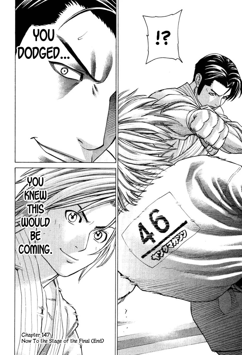 Karate Shoukoushi Kohinata Minoru Chapter 147 page 19 - Chapter 147: Now To the Stage of the Final