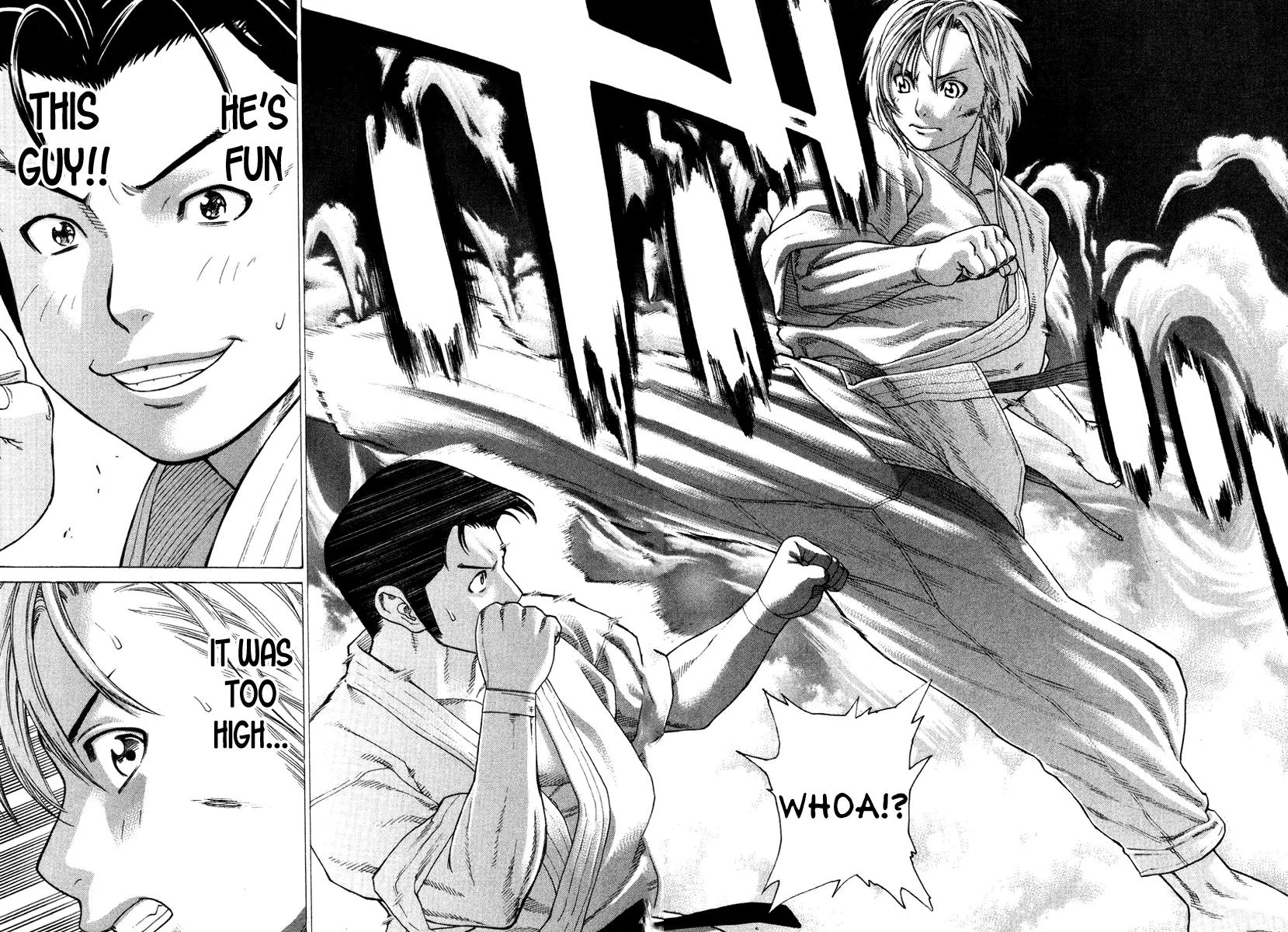 Karate Shoukoushi Kohinata Minoru Chapter 148 page 11 - Chapter 148: Champion vs Green Belt (1)