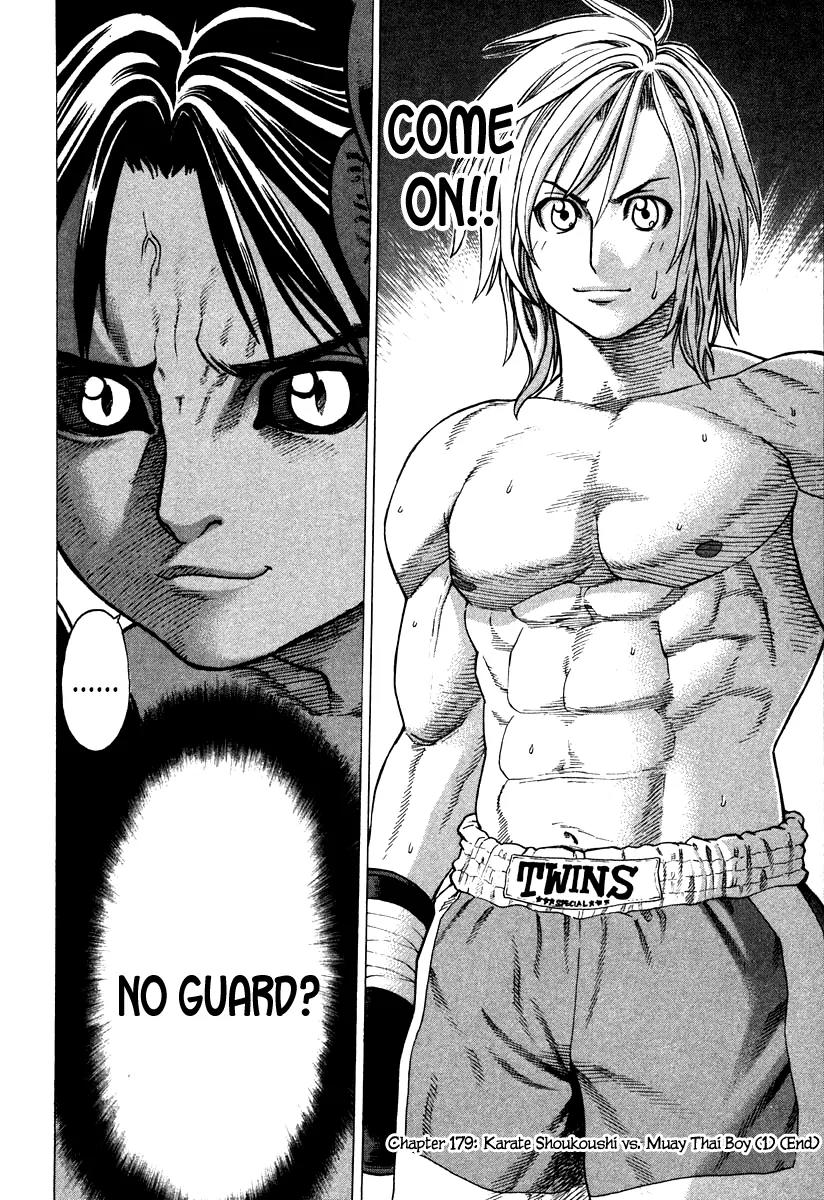 Karate Shoukoushi Kohinata Minoru Chapter 179 page 18 - Chapter 179: Karate Shoukoushi vs. Muay Thai Boy (1)