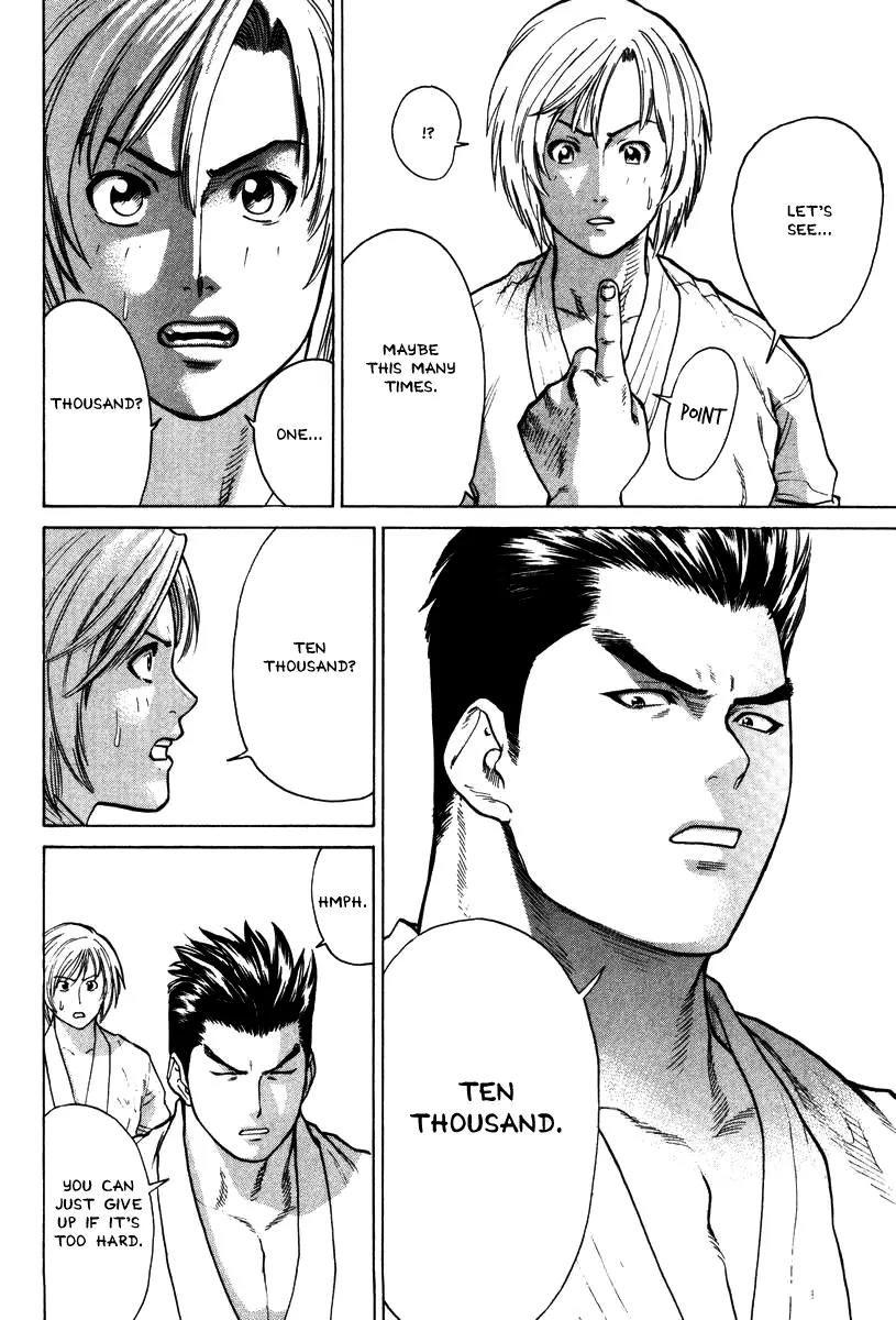 Karate Shoukoushi Kohinata Minoru Chapter 18 page 10 - Chapter 18: Bloody Makiwara Special Training