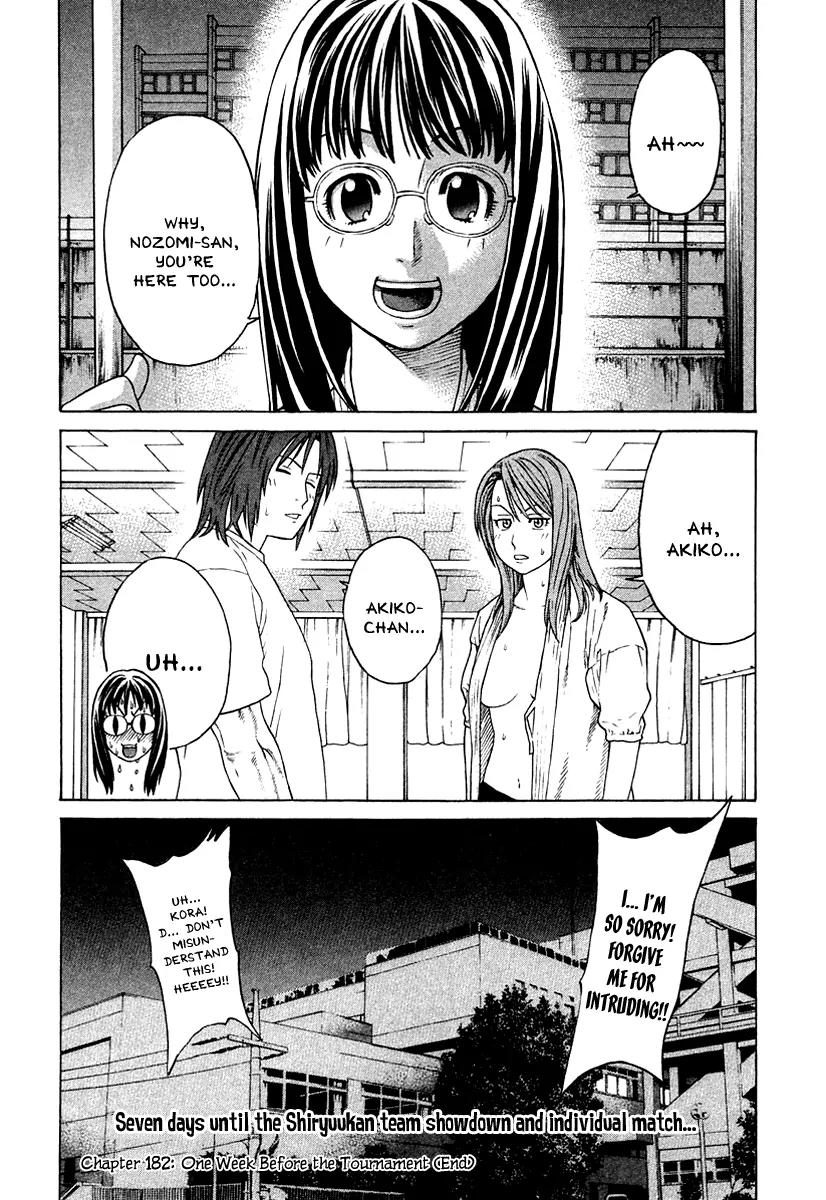 Karate Shoukoushi Kohinata Minoru Chapter 182 page 20 - Chapter 182: One Week Before the Tournament