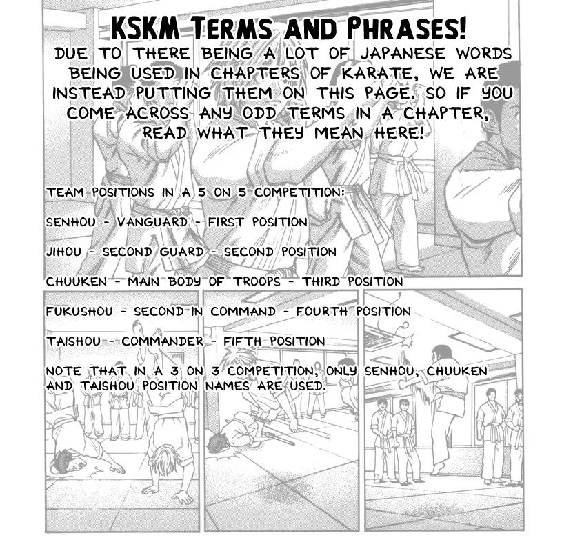 Karate Shoukoushi Kohinata Minoru Chapter 184 page 1 - Chapter 184 : Just Before the Decisive Match