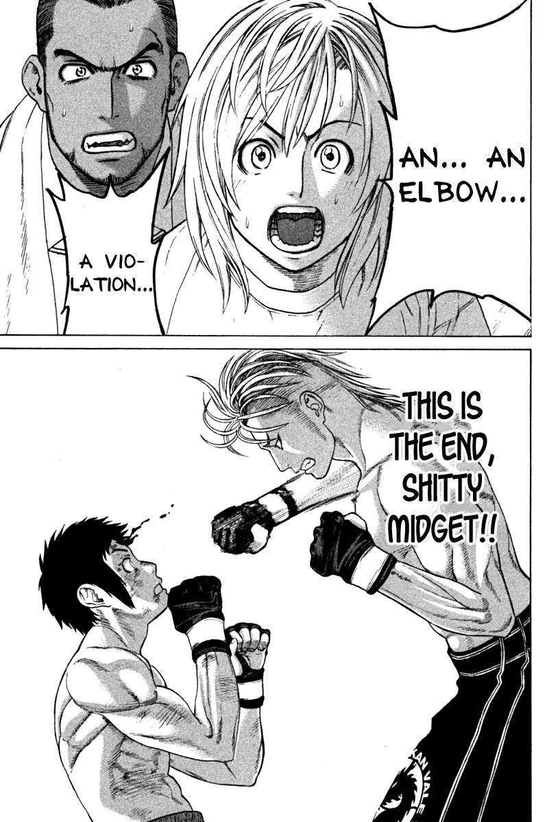 Karate Shoukoushi Kohinata Minoru Chapter 191 page 11 - Chapter 191 : Useless Tenacious Resistance