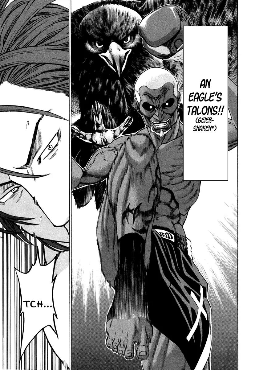 Karate Shoukoushi Kohinata Minoru Chapter 218 page 13 - Chapter 218 : The Leg That Spans the Rainbow