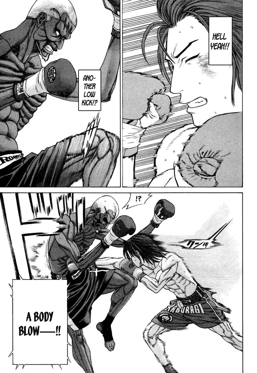 Karate Shoukoushi Kohinata Minoru Chapter 221 page 13 - Chapter 221: Fierce Attack in the Final Round