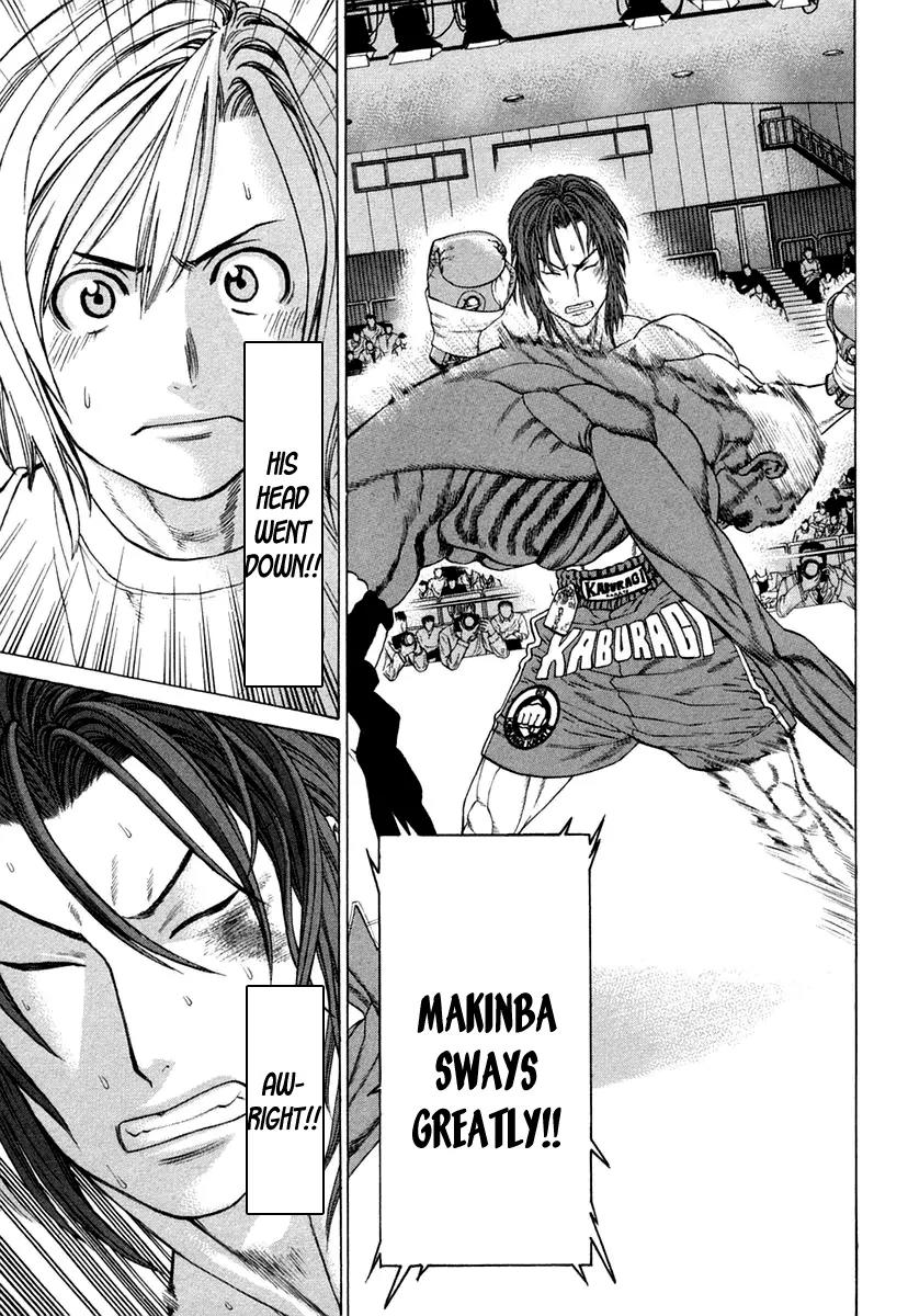 Karate Shoukoushi Kohinata Minoru Chapter 221 page 15 - Chapter 221: Fierce Attack in the Final Round