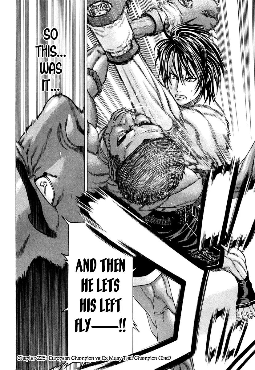 Karate Shoukoushi Kohinata Minoru Chapter 225 page 19 - Chapter 225: European Champion vs Ex Muay Thai Champion