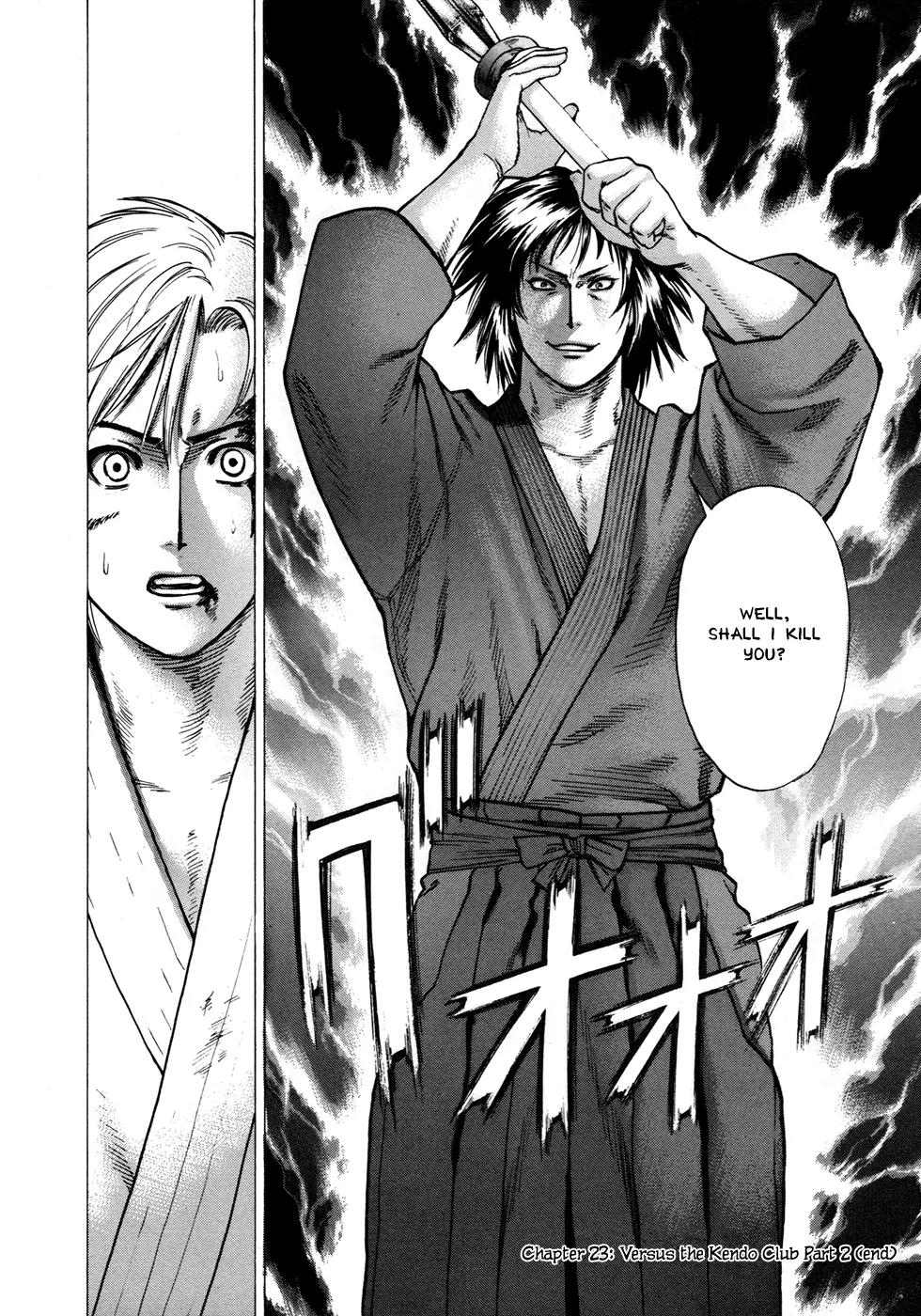 Karate Shoukoushi Kohinata Minoru Chapter 23 page 18 - Chapter 23: Versus the Kendo Club (2)