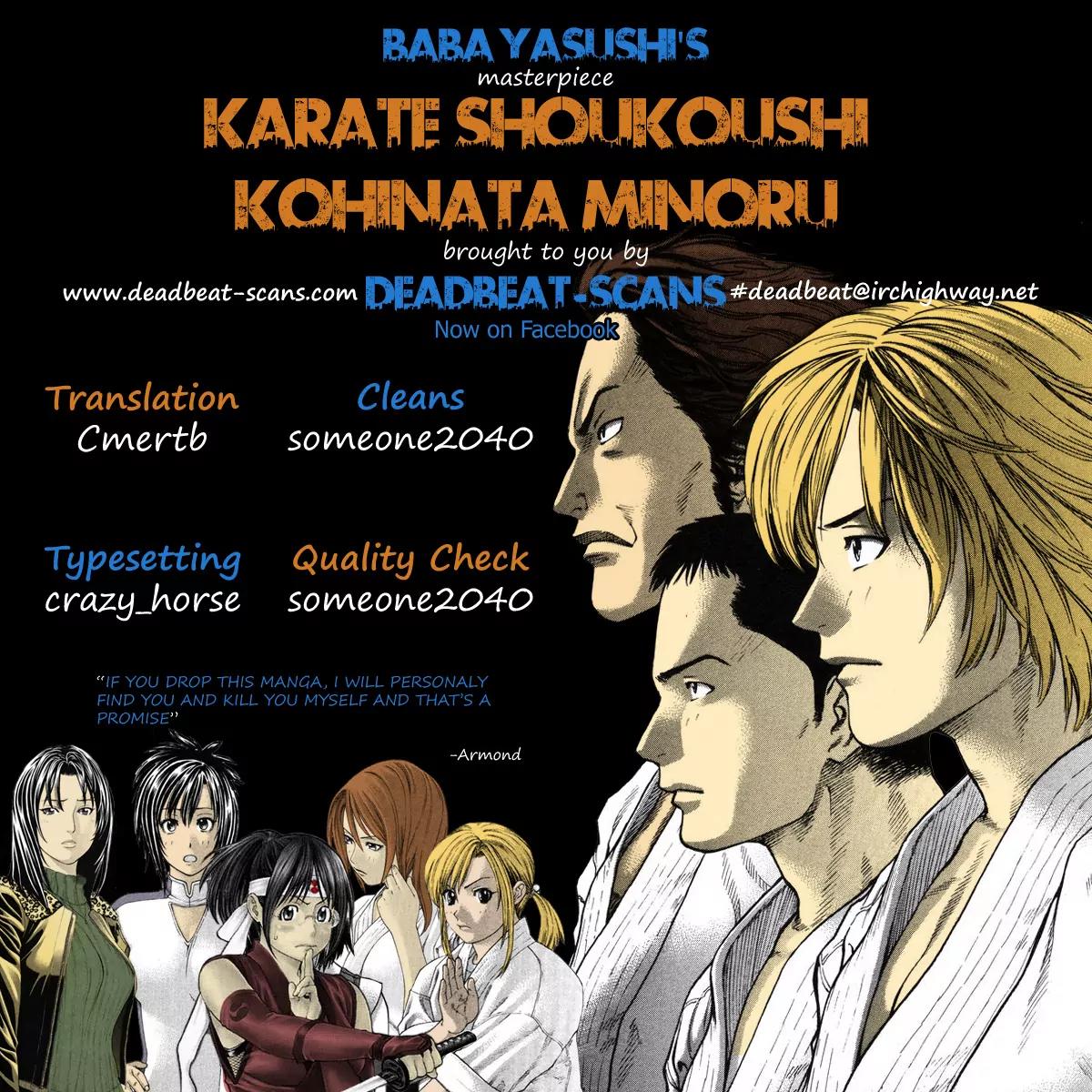 Karate Shoukoushi Kohinata Minoru Chapter 276 page 20 - Chapter 276: The New Powers