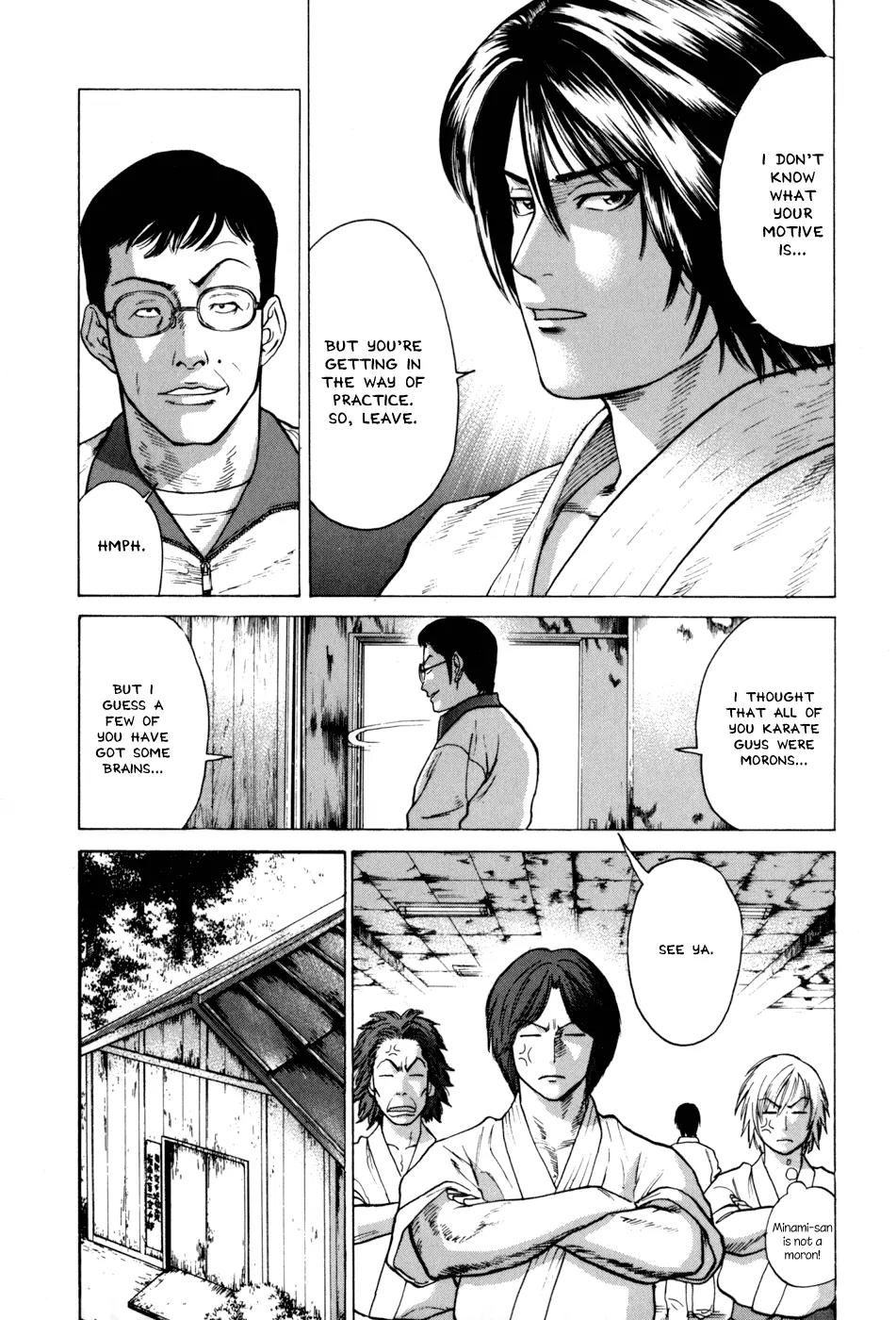 Karate Shoukoushi Kohinata Minoru Chapter 32 page 13 - Chapter 32: Pervert Vale Tudo (1)