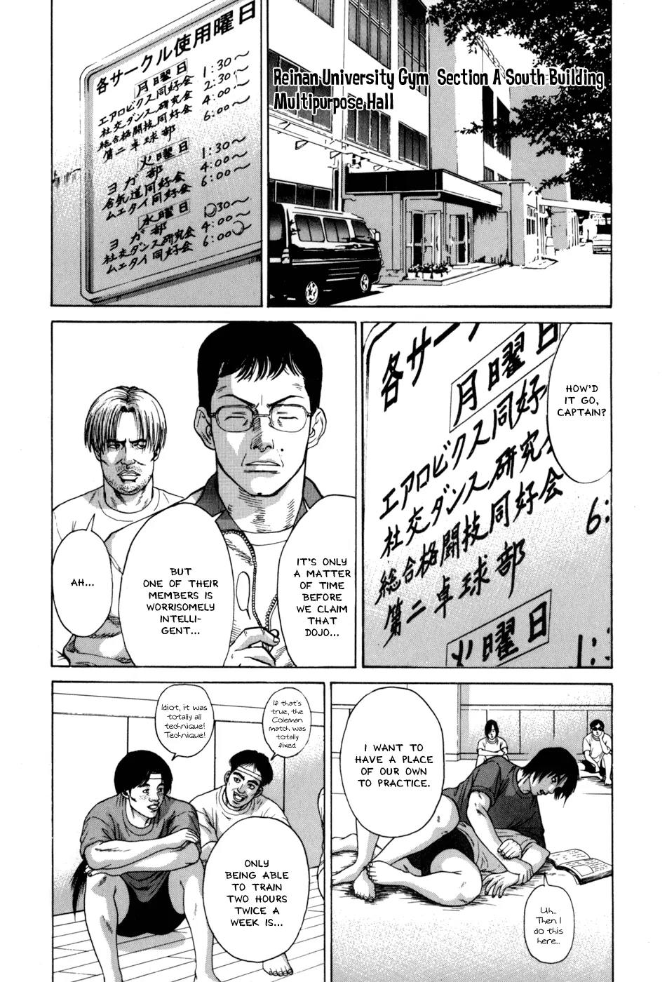Karate Shoukoushi Kohinata Minoru Chapter 32 page 14 - Chapter 32: Pervert Vale Tudo (1)