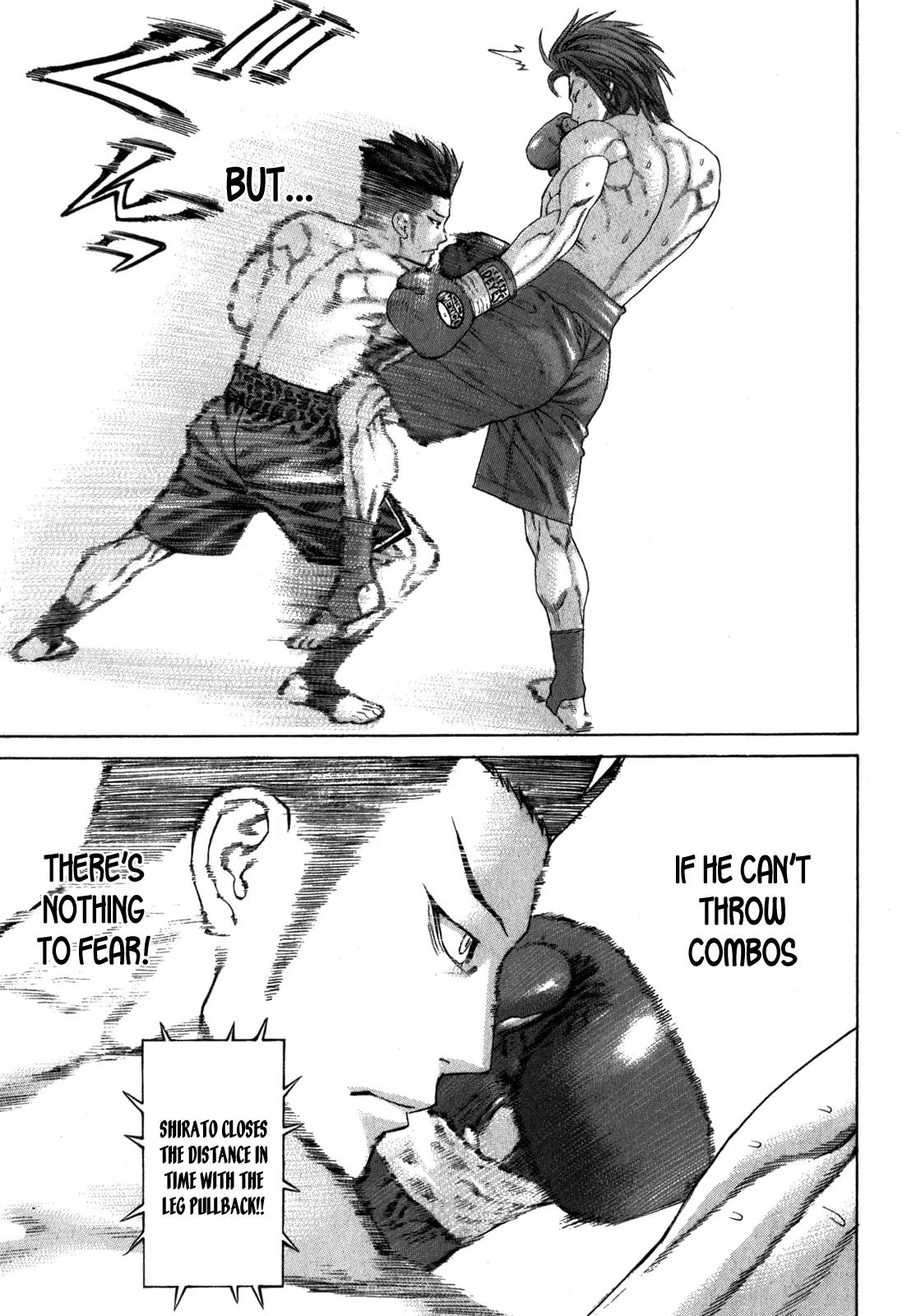Karate Shoukoushi Kohinata Minoru Chapter 328 page 15 - Chapter 328: Abruptly Changed Squinty Eyes