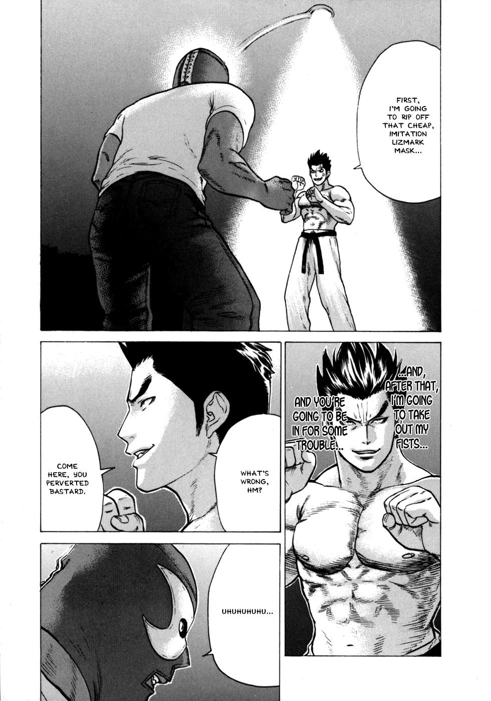 Karate Shoukoushi Kohinata Minoru Chapter 36 page 13 - Chapter 36: The Masked Pervert (2)