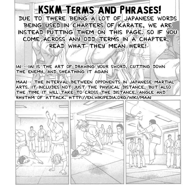 Karate Shoukoushi Kohinata Minoru Chapter 362 page 1 - Chapter 362: Iai Draw