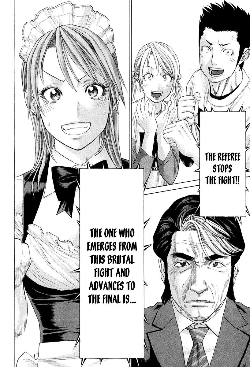 Karate Shoukoushi Kohinata Minoru Chapter 363 page 15 - Chapter 363: The Elbow To The Final
